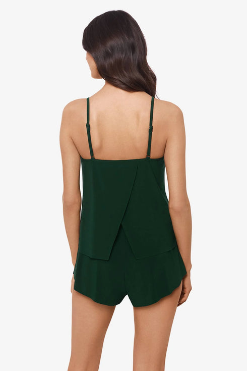 MagicSuit Solids Mila One Piece Romper Swimsuit